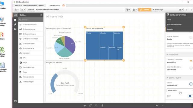 Como crear un cuadro de mandos sencillo con Qlik Sense смотреть онлайн