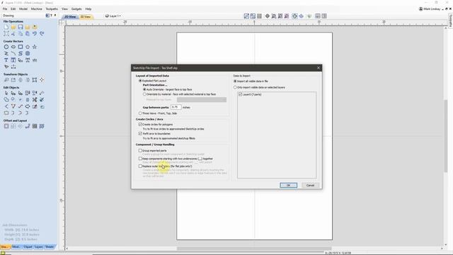 Importing Vectors from SketchUp – The Tea Shelf Project – Part 1 смотреть онлайн