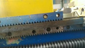 токарка ремонт замена зубчатой рейки продольной подачи 1к62