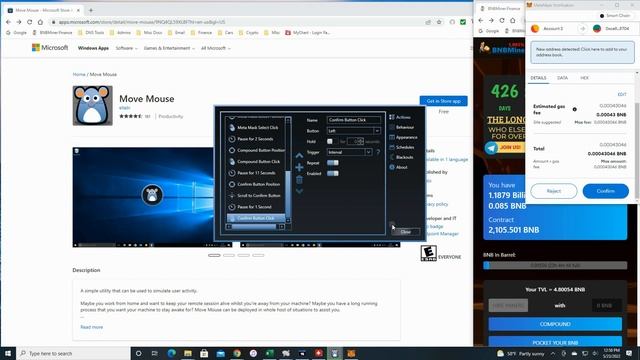BNB Miner - Auto Hyper-Compounding with Move Mouse in Windows - Setup, Tutorial and Demo смотреть онлайн