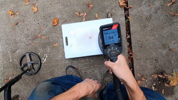 Nokta Simplex Ultra SX24 benchmark test! Gold and silver masked by iron.