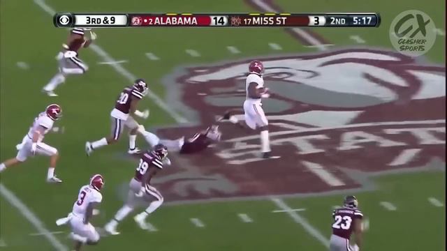 Every Derrick Henry Stiff Arm Since High School смотреть онлайн