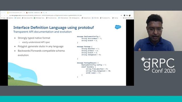 Service Interoperability With gRPC - Varun Gupta & Tuhin Kanti Sharma, Salesforce смотреть онлайн