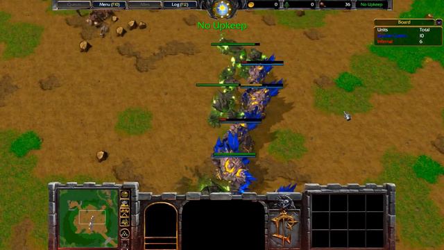 WARCRAFT 3 REFORGED - 10 Infernal vs 10 Granite Golem смотреть онлайн