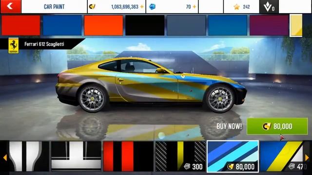 Asphalt 8 Hacked Ferrari 12 Scaglietti