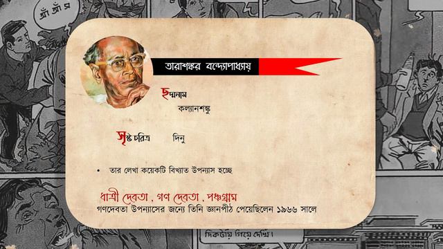 Bengali Writers and their Fictional Characters I বাংলা সাহিত্যের বিখ্যাত চরিত্র ও তার সৃষ্টিকতা смотреть онлайн