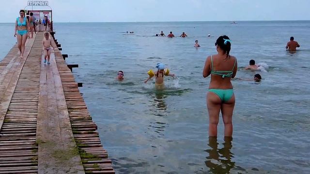 Анапа 2023. Море цветет, пляж болото. Без комментариев смотреть онлайн