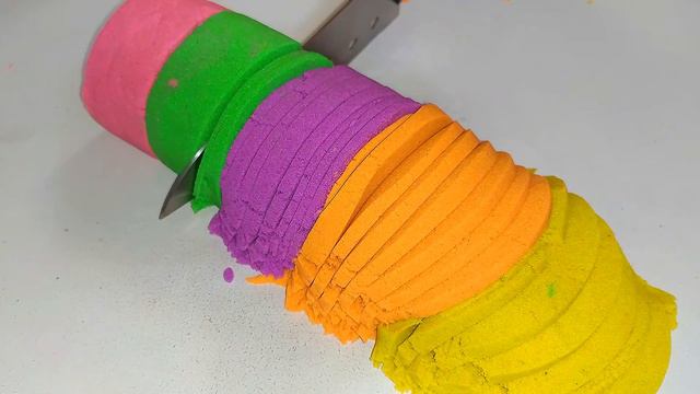 Кинетический песок АСМР. Kinetic Sand ASMR. Very Satisfying and Relaxing Compilation. смотреть онлайн