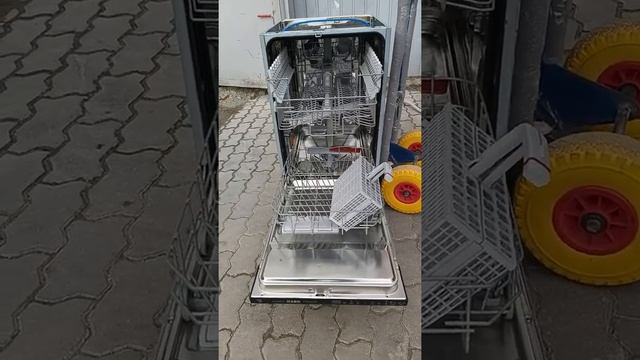 Узкая 45 см встраиваемая посудомойка АЕГ AEG F55400VI0P б/у А++ смотреть онлайн