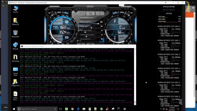 CryptoCurrency Mining Rig Part 3, OS Config & GPU Tweaks смотреть онлайн