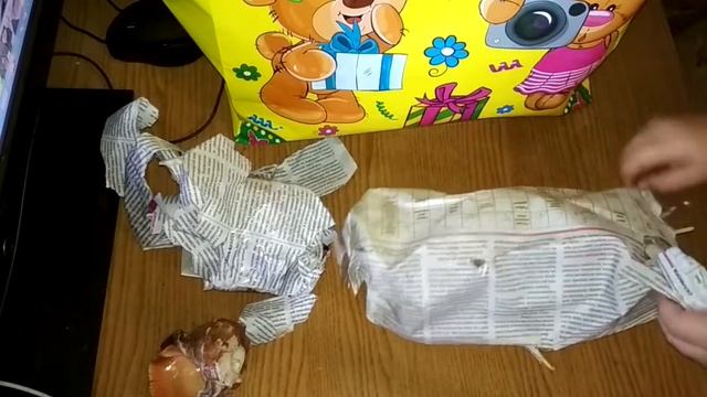 Распаковка морских ракушек.