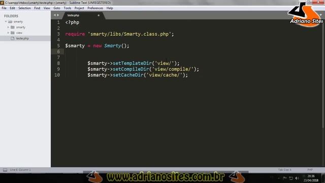 Curso Smarty Template aula 3 смотреть онлайн