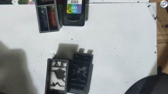 Canon PG-460 Black and CL-461 Colour Ink Cartridge refill.How to Refill canon ink Cartridge tutoria смотреть онлайн