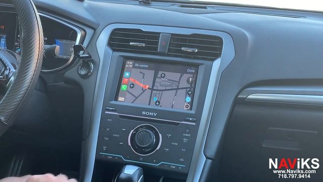 2013 - 2016 Ford Fusion (MyFord Touch SYNC 2) Apple CarPlay + Android Auto (Wired & Wireless) смотреть онлайн