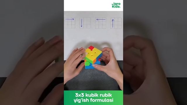 3x3 kubik rubik yig’ish formulasi смотреть онлайн