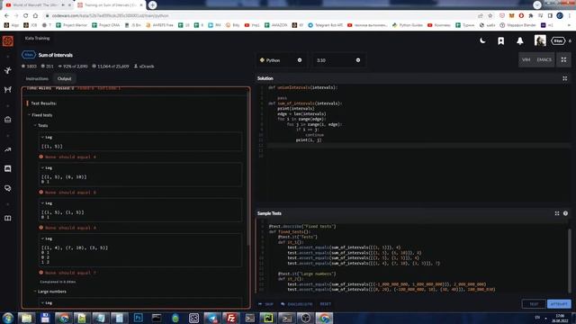ничо не знаю, я должен это решить. задачка codewars 4kyu сложности смотреть онлайн