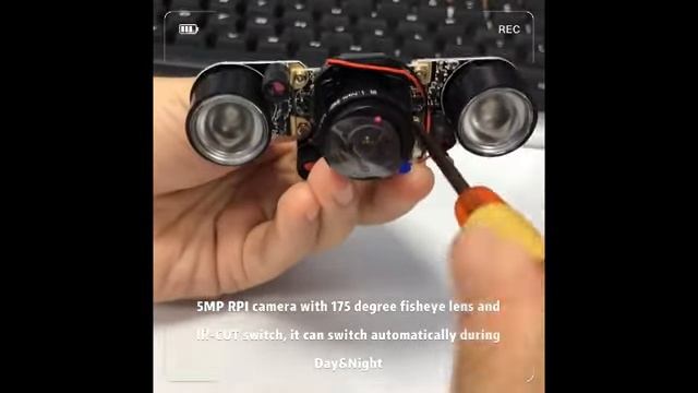5MP Raspberry pi camera module with IR CUT Switch for Day&Night смотреть онлайн