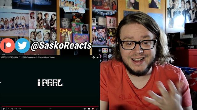(G)I-DLE - QUEENCARD (퀸카) MV REACTION смотреть онлайн