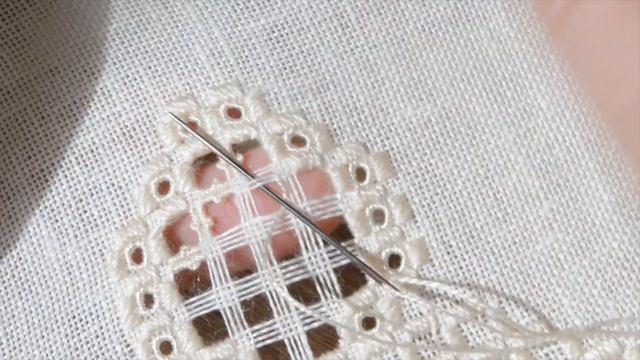 Hardanger Embroidery.Picots/Вишивка хардангер.Піко.