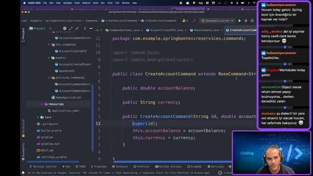 [TR] Spring Boot Microservices with Axon смотреть онлайн