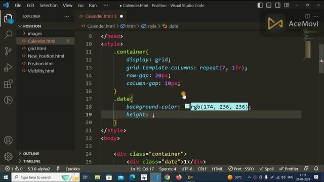 Mastering CSS Layouts: Create a Calendar with CSS Grid, Template Columns, and Flexbox | #css3 смотреть онлайн