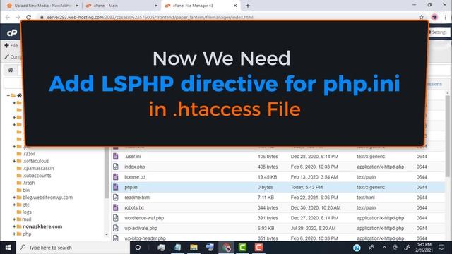 How to Increase Maximum Upload File Size in Website ( For Add-On Domains ) смотреть онлайн