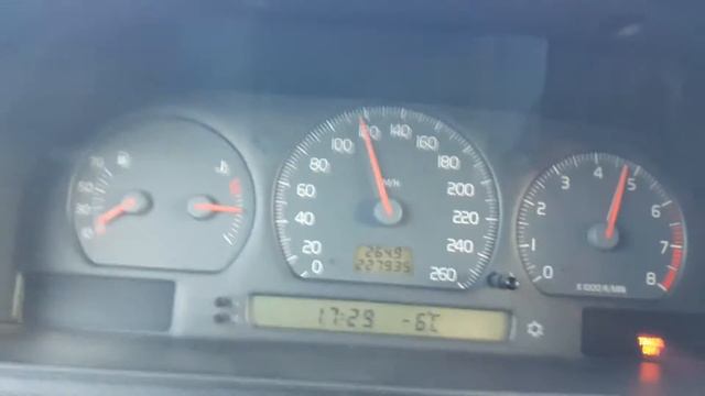 Volvo S70 T5 разгон 240hp