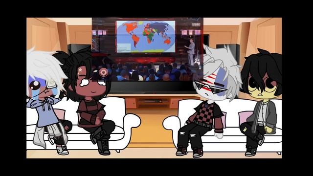 •РЕАКЦИЯ СТРАН НА КАРТУ МИРА/gachaclub/•