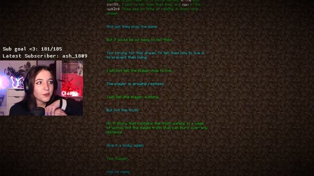 reading the minecraft end poem (sort of) смотреть онлайн