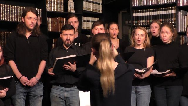 Хор "Chuma Choir" п/у Натальи Чумаковой - Ты ушла вместе с дождём @ Гиперион 21.02.2018 смотреть онлайн