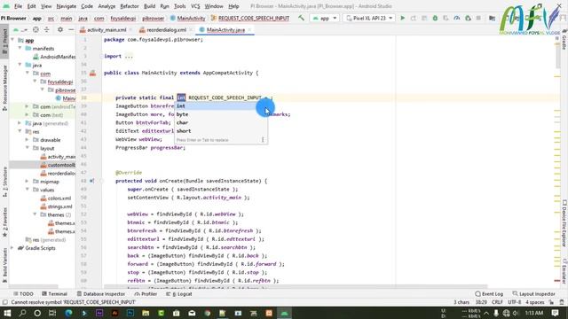 HOW TO ADD GOOGLE VOICE TYPING AT WEBVIEW (ANDROID STUDIO) Part 09 смотреть онлайн