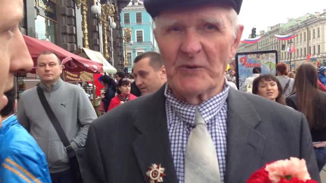 Акция "Вечные Герои". Интервью с ветераном. Город Санкт-Петербург смотреть онлайн