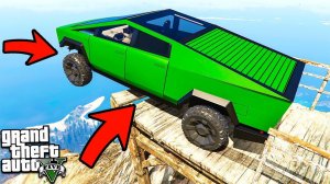 СПУСК БЕЗ ТОРМОЗОВ И МОЖНО ЛИ ПЕРЕЛЕТЕТЬ ВСЮ КАРТУ ЭКСПЕРИМЕНТ В ГТА 5! ОБЗОР МОДА В GTA 5 ВИДЕО
