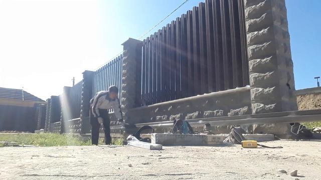 ВОРОТА СВОИМИ РУКАМИ / Откатные / Распашные/Калитка смотреть онлайн