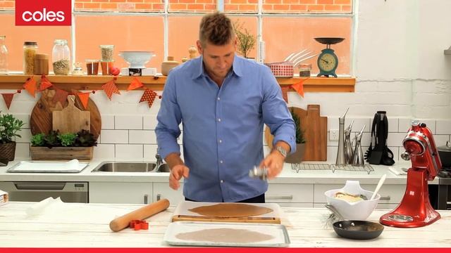 How to make Christmas gingerbread men with Curtis Stone смотреть онлайн