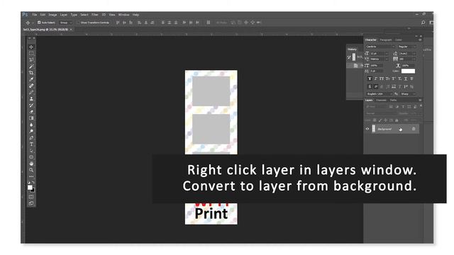 How to Use Mitsubishi Fun Print Template - Photoshop Tutorial смотреть онлайн
