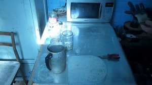 Плавка серебра в микроволновке СВЧ.mp4