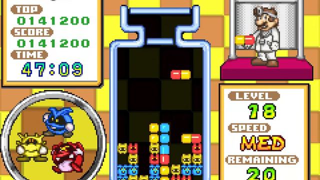 Dr. Mario & Puzzle League [GBA] смотреть онлайн