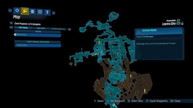 Lectra City Crimson Radio location Borderlands 3 смотреть онлайн