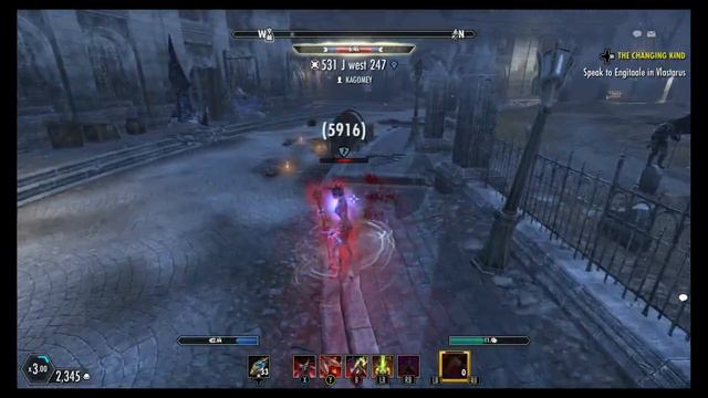 ESO Stamblade Eternal Hunt PVP смотреть онлайн