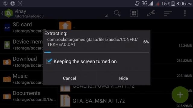 390 MB Gta San Andreas Lite Marshmallow & Nougat All GPU Full Step Hindi смотреть онлайн