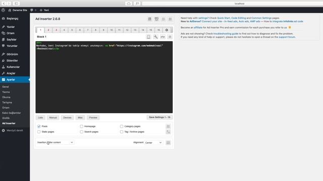 WordPress Reklam Ekleme Nasıl Yapılır? WordPress Reklam Eklentisi ile reklam ya da imza ekleme смотреть онлайн