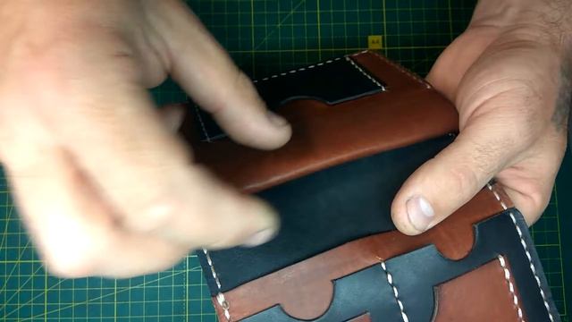 Многофункциональная обложка для паспорта из кожи своими руками. смотреть онлайн