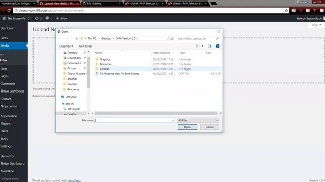 (Tagalog Tutorial) Increase Upload Maximum File Size in Wordpress смотреть онлайн