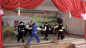 НАУРЫЗ в детском саду "Балакай" г.Астана. Танец мальчиков