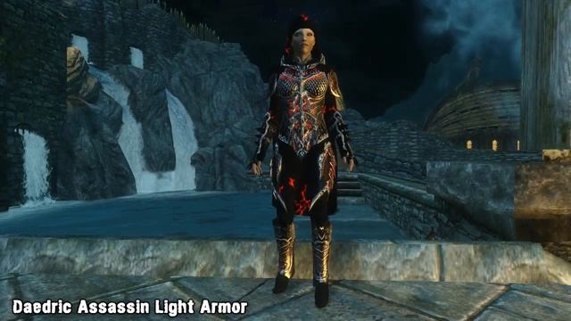 Skyrim Mod: Daedric Assassin Light Armour смотреть онлайн