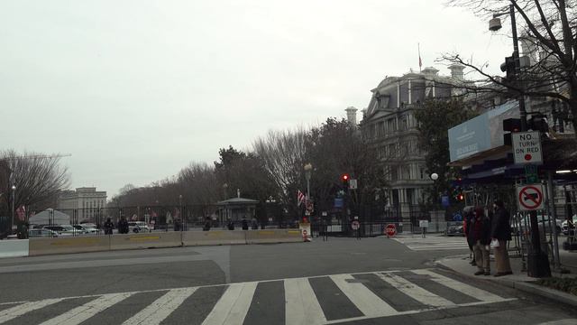 Washington DC 4K - Driving Downtown