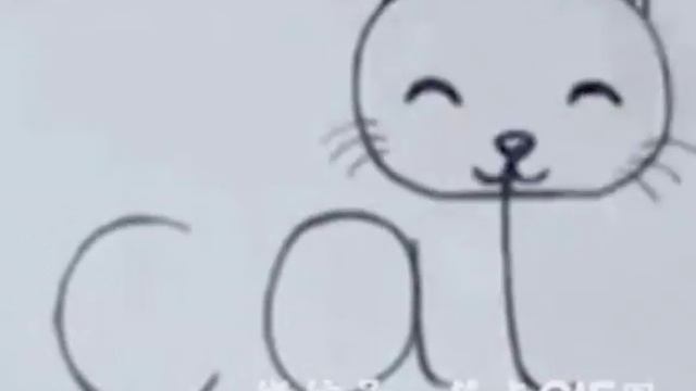 Как очень быстро нарисовать кота DIY!!!!//++ смотреть онлайн