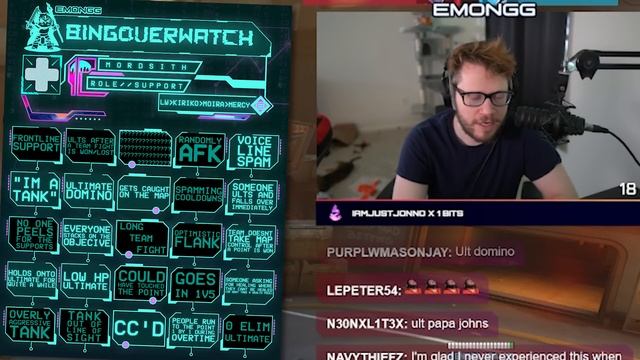 Bronze Support is a whole different world | Overwatch 2 Bingo смотреть онлайн