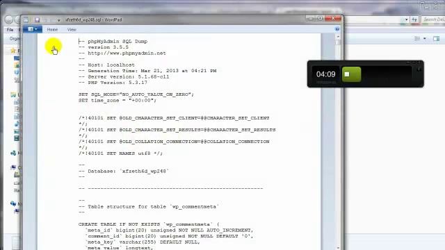 WP Security Video 8 - Secure database Prefix смотреть онлайн